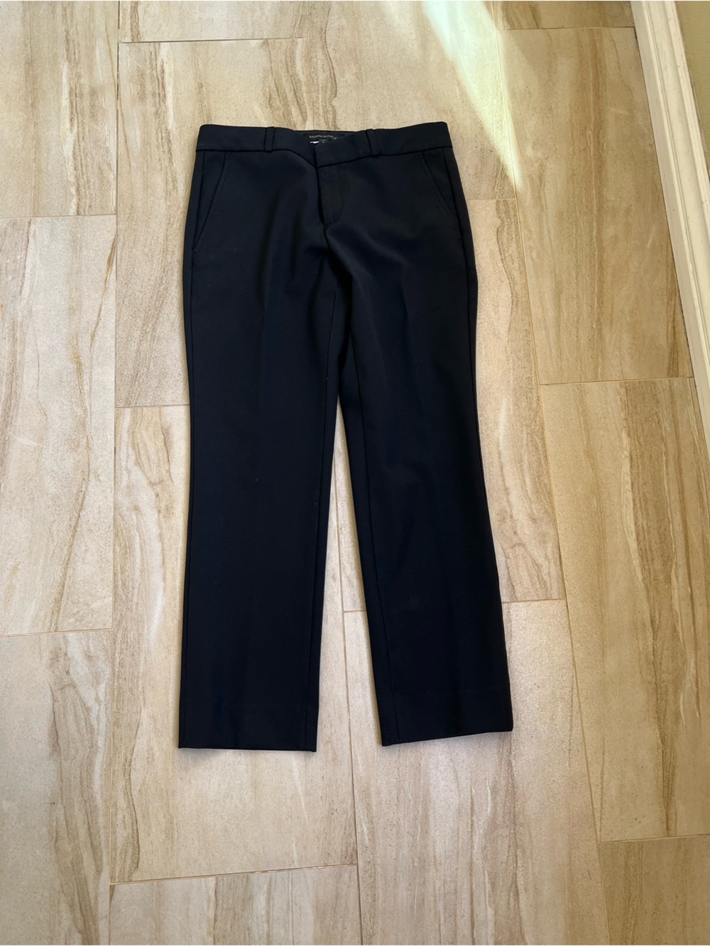 Banana Republic Black Men's Dress Pants - Straight Leg